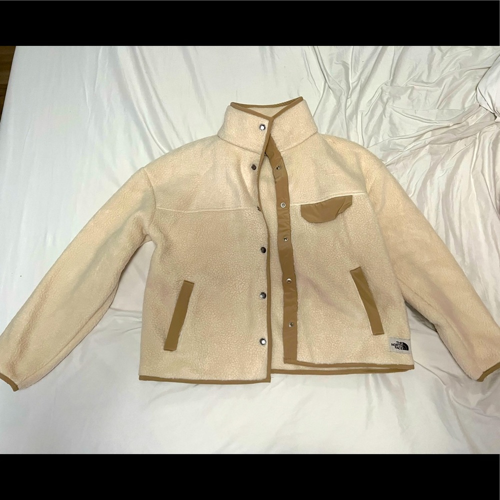 The North Face Cream fleece